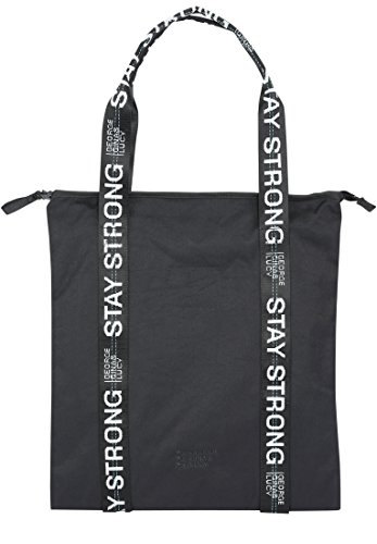 George Gina & Lucy - Bolso de tela de Sintético para mujer, color Negro, talla One Size