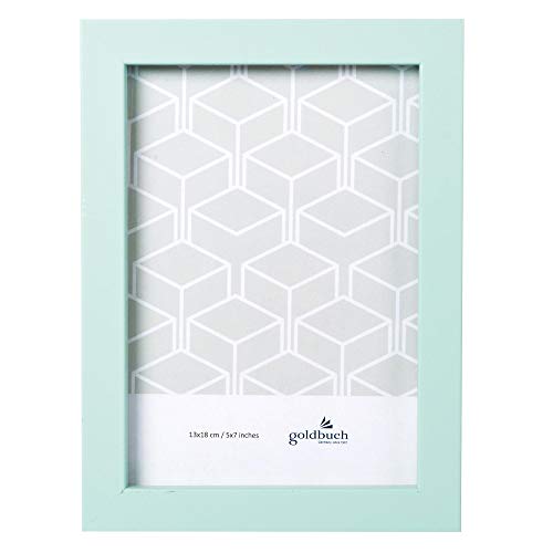 Goldbuch Fresh Summer para Fotos en Formato de 13 x 18 cm, con Soporte, Marco Individual de plástico, Aqua Mint