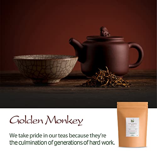 Golden Monkey Té Negro Yunnan - Negro Té De Yunnan De China - Yun Nan Dian Hong Té Chino 100g