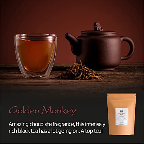 Golden Monkey Té Negro Yunnan - Negro Té De Yunnan De China - Yun Nan Dian Hong Té Chino 100g