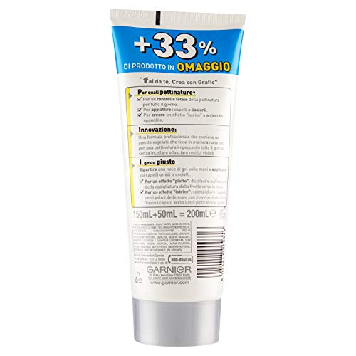 GRAFIC Gel 200Ml Crea Fix Forte Prodotti per capelli