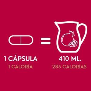 Granatum Plus - Extracto de Granada Punicalagina PLUS | Complemento Alimenticio Natural 100% Origen España | Polifenoles Naturales | Complemento Nutricional | (1 Caja de 28 Cápsulas)