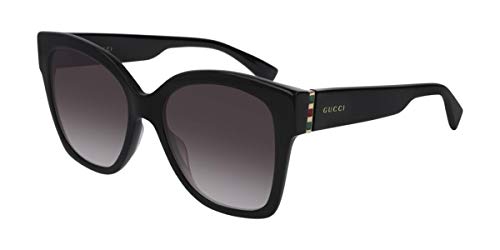 Gucci GG0459S BLACK-GOLD-GREY (001) - Gafas de sol