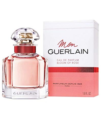 GUERLAIN Mon Bloom of Rose Eau DE Parfum 50ML Unisex Adulto, Negro, Estándar