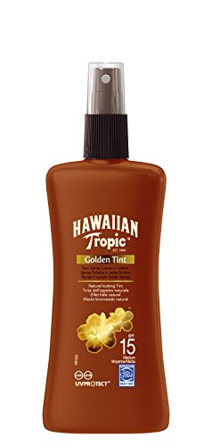 Hawaiian Tropic oro Tinte Sun spray SPF 15 200 ml