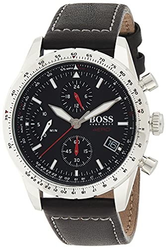 Hugo Boss Reloj para de Cuarzo con Correa en Cuero 1513770
