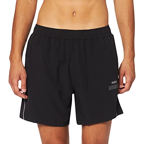 HUGO Dalpha Baador para Hombre, Negro1, L