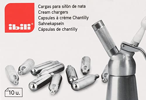 Ibili 751000 - Cargador Sifones De Nata - Caja 10 Pcs.