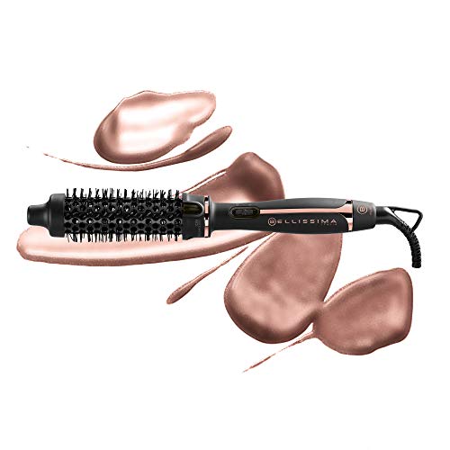 Imetec Bellissima Cepillo Térmico My Pro Magic Style Brush P2 30, cabello liso de efecto natural u ondulado duradero, 30 mm de diámetro, tecnología de iones, revestimiento cerámico, multivoltaje