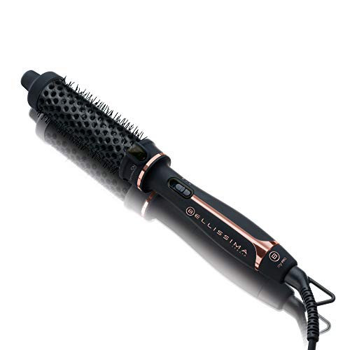 Imetec Bellissima Cepillo Térmico My Pro Magic Style Brush P2 30, cabello liso de efecto natural u ondulado duradero, 30 mm de diámetro, tecnología de iones, revestimiento cerámico, multivoltaje