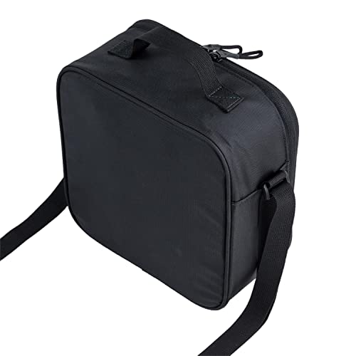 JASLEN - Térmica Bolsa Portatil + 2 recipientes herméticos 5L Hermética Comida Nevera Porta Alimentos Oficina Escuela Acampar Picnic Playa Viaje para Adultos y Niños 309446, Color Negro