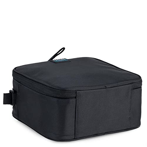 JASLEN - Térmica Bolsa Portatil + 2 recipientes herméticos 5L Hermética Comida Nevera Porta Alimentos Oficina Escuela Acampar Picnic Playa Viaje para Adultos y Niños 309446, Color Negro