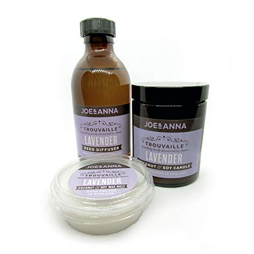 Joe and Anna Marketplace - Caja de Regalo de Lavanda con Aroma Fragancia de Lavanda
