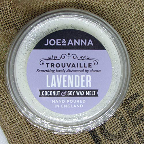 Joe and Anna Marketplace Paquete de 2 unidades de cera de coco y soja derretir 40 g fragancia de lavanda