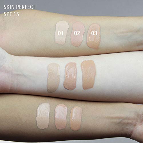 Jorge de la garza Skin Perfect Mini 02, 02 Pale Beige, 10ml