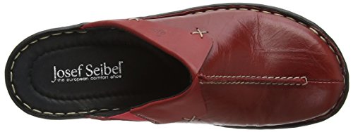 Josef Seibel Catalonia 48, Zuecos Mujer, Rojo (Hibiscus 450), 39 EU