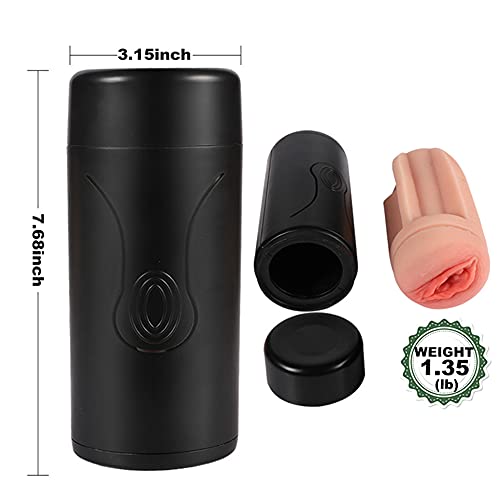 JTWMY Mãstūrvãdørês Masculino Manual Silicona Mãstūrvãdørês Hombres Manual Copa Masaje Realista Vagina 3D Masajeador Eróticos Estïmulãdør Puntø G Jūgūêtê Sêxuãlê Portátil Impermeable