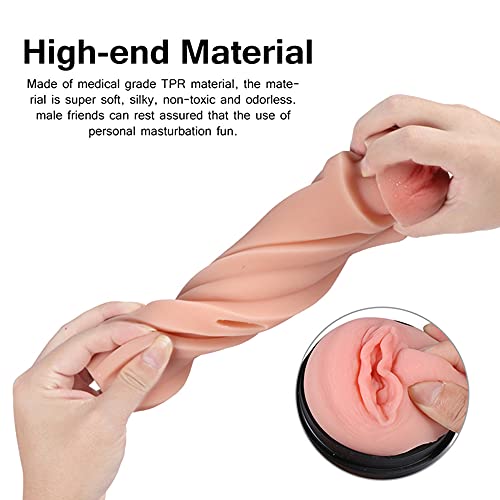 JTWMY Mãstūrvãdørês Masculino Manual Silicona Mãstūrvãdørês Hombres Manual Copa Masaje Realista Vagina 3D Masajeador Eróticos Estïmulãdør Puntø G Jūgūêtê Sêxuãlê Portátil Impermeable