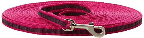 Julius-K9 218GM-PN-1,8 - Correa de Perro del Estupendo, Rosa (Rosado - Gris), 14 mm x 1,8 m, 1 unidad
