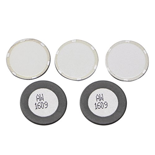 Kcnsieou 5pcs 16 mm Simple Fogger ultrasónico disco de cerámica atomizador humidificador accesorios