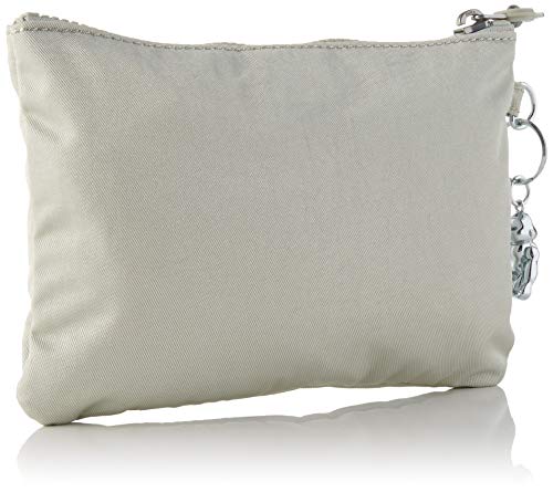 Kipling Womens Duo Pouches/Cases, Dynamic Silver, 20 x 14 x 1 cm (ancho x alto x profundidad), color plateado