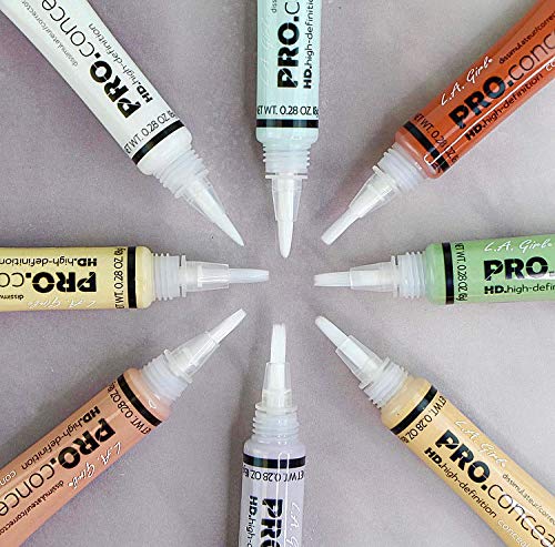 L.A. Girl Corrector HD Pro Conceal, Light Yellow, 8 Gramos