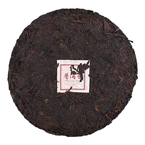 Ladieshow Pu'er Tea Cake 357g Chinese Yunnan Organic PU-erh Natural Premium Health Puer Cocido Pastel de té