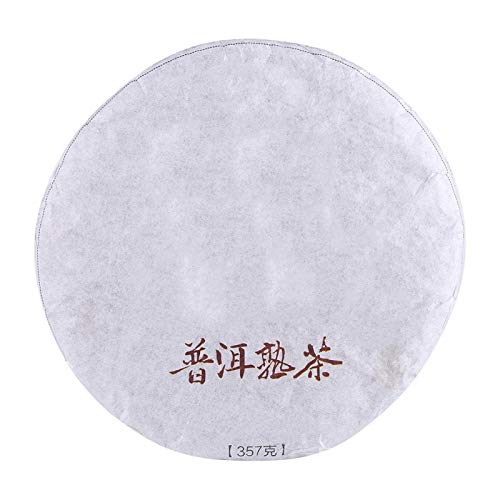 Ladieshow Pu'er Tea Cake 357g Chinese Yunnan Organic PU-erh Natural Premium Health Puer Cocido Pastel de té