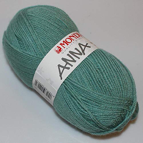 Lanas Mondial Anna Ovillo de Color aguazul