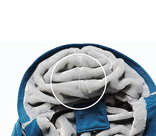 LAOSU Chaqueta de deporte para hombre, talla grande, con cremallera, talla M-5XL, 14-azul, XXXXL