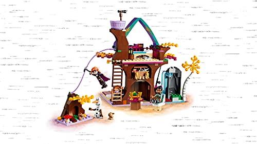 LEGO Disney Princess - Casa del Árbol Encantada, Incluye Minifiguras de Anna, Olaf y Mattias, Aventuras en el bosque, Juguete de Frozen 2 (41164)
