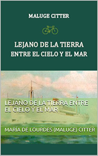 Lejano de la tierra entre el cielo y el mar