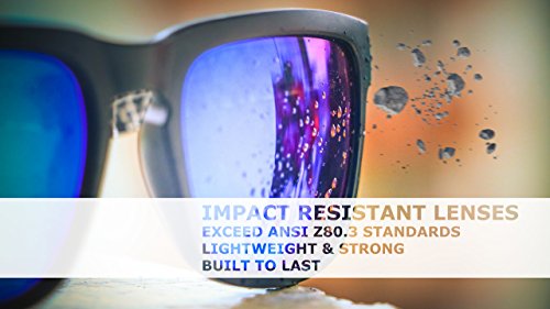 Lentes de repuesto compatibles con OAKLEY TWOFACE Polarizado Azul Mirror