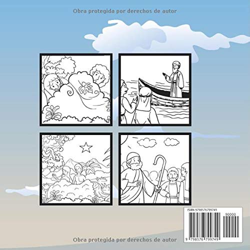 Libro de Colorear Cristiano: Divertido libro para niñas que aman a la Biblia | Hojas Religioso de actividades del cuaderno para la casa | Imágenes ... | Regalo genial para Navidad o cumpleaños
