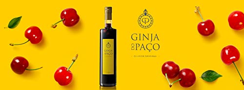 Licor Ginja do Paço 700 ml Elaborado con cerezas portuguesas, un producto gourmet de sabor único