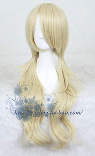 LJYNB Sucker Punch Mujeres Baby Doll cosplay peluca Baby Doll juego de roles cabello rubio peluca dorada disfraces