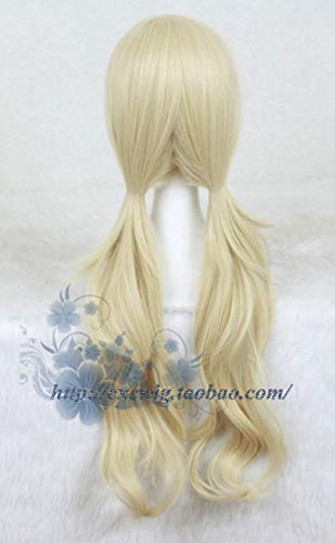 LJYNB Sucker Punch Mujeres Baby Doll cosplay peluca Baby Doll juego de roles cabello rubio peluca dorada disfraces