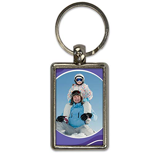 Llavero personalizado con foto. Regalos día del padre. Llaveros personalizados por las 2 caras. Forma rectangular. Varios modelos. Padrazo