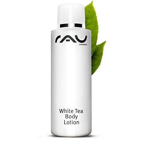 Locion corporal RAU White Tea 200ml - cuidado para todo el cuerpo - con aloe vera y te blanco