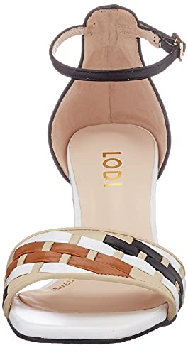 lodi Laguna-2, Sandalia con talón Mujer, Capas Ecru, 37 EU