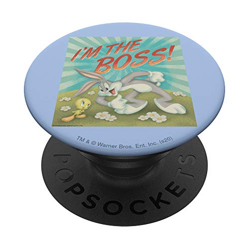 Looney Tunes Bugs Bunny I'm the Boss PopSockets PopGrip Intercambiable