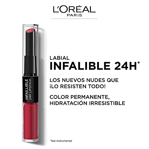 L'Oréal Paris Infaillible Pintalabios Permanente Infalible 24H Tono 801 Toujours Toffee