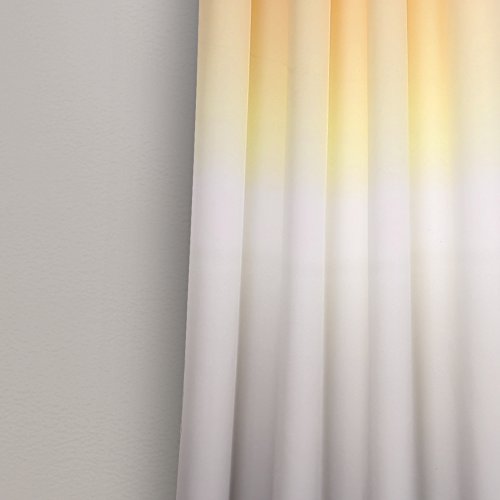 Lush Decor Umber Fiesta - Par de Cortinas para Ventana de oscurecimiento para habitación, 84" x 52", Color Rosa y Gris, Amarillo/Gris, 84" x 52"
