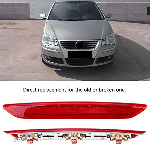 Luz de freno alta Tercera luz de freno rojo 12V 6Q6945097 para Polo 9N 2002-2010