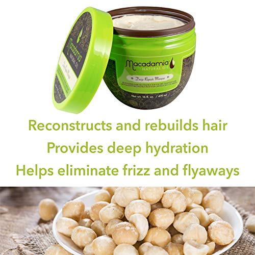 MACADAMIA - NATURAL OIL Deep Repair Masque 470ML, Negro, Estandar