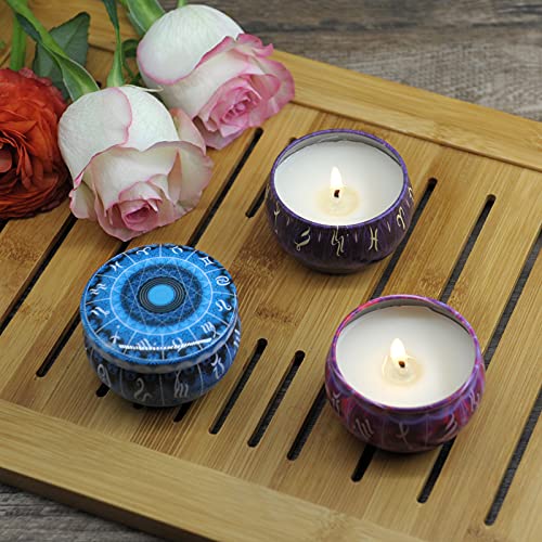 macoya Velas perfumadas de regalo de Navidad, 8 piezas de velas de aromaterapia, cera de soja natural regalo de mujer para aliviar el estrés, cumpleaños, baño, yoga, fiesta de cumpleaños aniversario