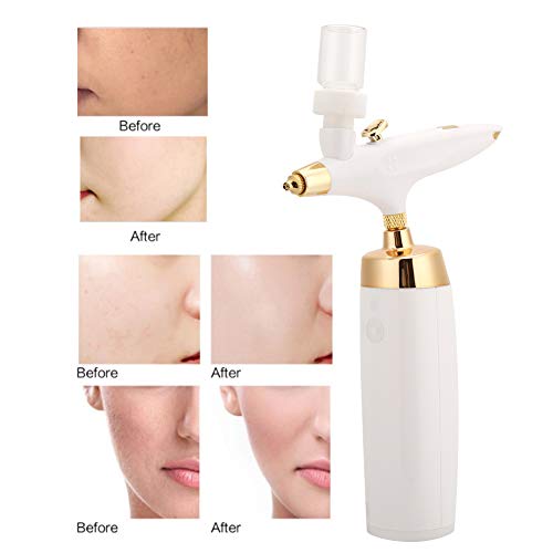Máquina de Belleza Hidratante de Mano Spray Set Anti-arrugas Hidratante Rejuvenecimiento Máquina de Vapor Facial de Belleza(White)