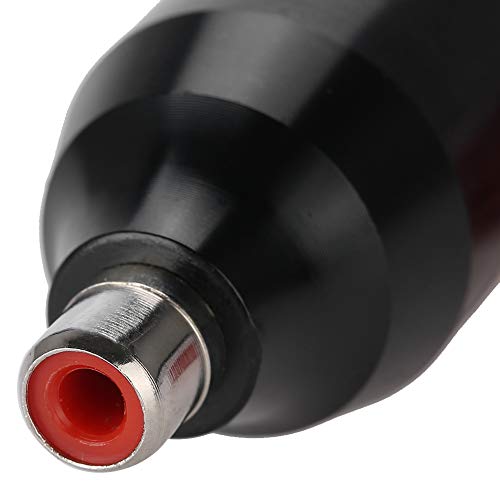 Máquina de tatuaje con motor, marco de tatuaje Máquinas de tatuaje rotativas Motor de tatuaje con pistola Shader Liner Interfaz RCA Máquina de tatuaje Motor rotativo fuerte 4 colores(rojo)