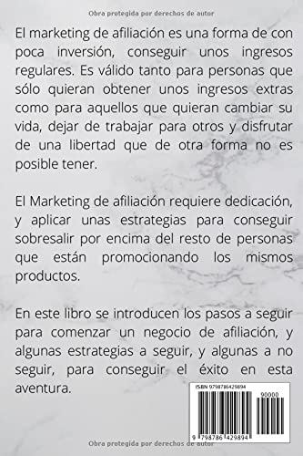 Marketing de Afiliados: Pasos claves para iniciar un negocio promocionando productos con el marketing de afiliación (Venta Online)
