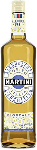 Martini Aperitivo Vibrante Sin Alcohol + Martini Aperitivo Floreale Sin Alcohol - 2 x 750 ml : 1.5 L